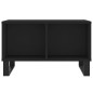 vidaXL Tavolino da Salotto Nero 60x50x36,5 cm in Legno Multistrato