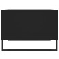 vidaXL Tavolino da Salotto Nero 60x50x36,5 cm in Legno Multistrato