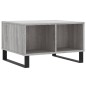 vidaXL Tavolino da Salotto grigio sonoma 60x50x36,5 cm in Multistrato