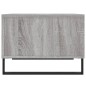 vidaXL Tavolino da Salotto grigio sonoma 60x50x36,5 cm in Multistrato