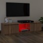 Mobile Porta TV con Luci LED Rovere Marrone 120x30x35,5 cm Mobile Porta TV con Luci LED Rovere Marrone 120x30x35,5 cm