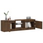 Mobile Porta TV con Luci LED Rovere Marrone 120x30x35,5 cm Mobile Porta TV con Luci LED Rovere Marrone 120x30x35,5 cm