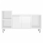 vidaXL Mobile Porta TV Bianco Lucido 100x35x55 cm in Legno Multistrato vidaXL Mobile Porta TV Bianco Lucido 100x35x55 cm in Legno Multistrato