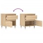 vidaXL Comodini 2pz Rovere Sonoma 40x35x50 cm in Legno Multistrato vidaXL Comodini 2pz Rovere Sonoma 40x35x50 cm in Legno Multistrato