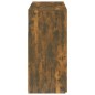 Credenza con Luci LED Rovere Fumo 115,5x30x75 cm Credenza con Luci LED Rovere Fumo 115,5x30x75 cm