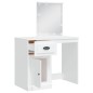 vidaXL Toeletta con Luci LED Bianca 90x42x132,5 cm vidaXL Toeletta con Luci LED Bianca 90x42x132,5 cm
