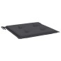 vidaXL Cuscini per Sedia 4 pz Antracite 50x50x3 cm in Tessuto Oxford