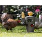 Beeztees Torre Snack per Polli 30x30x32,5 cm Grigio Beeztees Torre Snack per Polli 30x30x32,5 cm Grigio