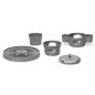 Beeztees Torre Snack per Polli 30x30x32,5 cm Grigio Beeztees Torre Snack per Polli 30x30x32,5 cm Grigio