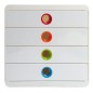 Exacompta Set di Cassetti da Scrivania con 4 Cassetti Pop-Box Bianco Exacompta Set di Cassetti da Scrivania con 4 Cassetti Pop-Box Bianco