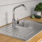 SCHÜTTE Miscelatore per Lavandino con Beccuccio Alto CASALLA Cromato SCHÜTTE Miscelatore per Lavandino con Beccuccio Alto CASALLA Cromato