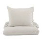 Venture Home Set da Letto Jenna 200x150 cm Cotone Sabbia Venture Home Set da Letto Jenna 200x150 cm Cotone Sabbia