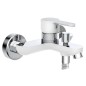 EISL Miscelatore da Bagno DIZIANI Bianco Cromato EISL Miscelatore da Bagno DIZIANI Bianco Cromato