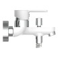 EISL Miscelatore da Bagno DIZIANI Bianco Cromato EISL Miscelatore da Bagno DIZIANI Bianco Cromato