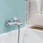 EISL Miscelatore da Bagno DIZIANI Bianco Cromato EISL Miscelatore da Bagno DIZIANI Bianco Cromato