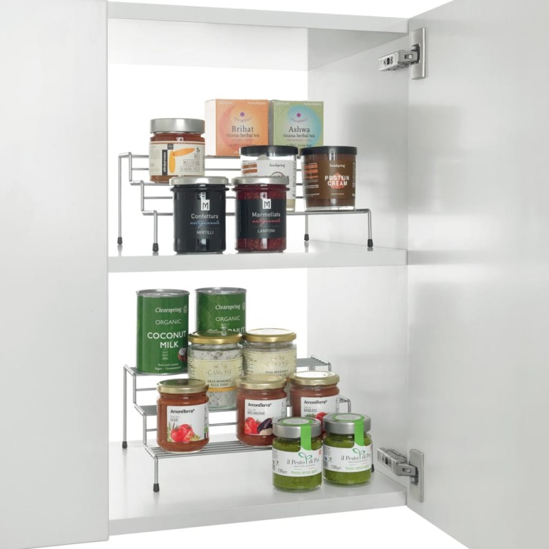Metaltex Portaspezie Scorrevole a 3 Livelli X-Tend 2 pz Metaltex Portaspezie Scorrevole a 3 Livelli X-Tend 2 pz