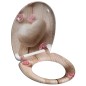 SCHÜTTE Tavoletta WC Duroplast Chiusura Ammortizzata ROMANTIC Stampato SCHÜTTE Tavoletta WC Duroplast Chiusura Ammortizzata ROMANTIC Stampato