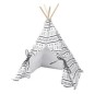 Pets Collection Tenda per Animali da Compagnia Tipi in Tela 56x56x74cm Pets Collection Tenda per Animali da Compagnia Tipi in Tela 56x56x74cm