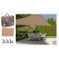 ProGarden Telo Parasole 3x3x3 m Sabbia Triangolo ProGarden Telo Parasole 3x3x3 m Sabbia Triangolo