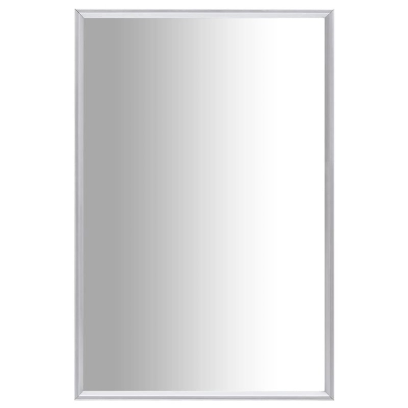 vidaXL Specchio Argento 60x40 cm vidaXL Specchio Argento 60x40 cm