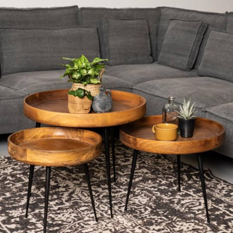 HSM Collection Tavolino Ventura 50x42 cm HSM Collection Tavolino Ventura 50x42 cm