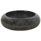 vidaXL Lavandino 40x12 cm in Marmo Nero
