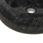 vidaXL Lavandino 40x12 cm in Marmo Nero
