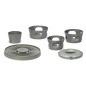Beeztees Torre di Alimentazione per Polli 30x30x36 cm Grigio Beeztees Torre di Alimentazione per Polli 30x30x36 cm Grigio