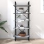 Libreria 5 Ripiani Grigio Sonoma 80x30x175 cm Legno Multistrato Libreria 5 Ripiani Grigio Sonoma 80x30x175 cm Legno Multistrato