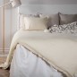 Venture Home Set da Letto Lias 200x150 cm Cotone Beige Venture Home Set da Letto Lias 200x150 cm Cotone Beige
