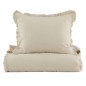 Venture Home Set da Letto Lias 200x150 cm Cotone Beige Venture Home Set da Letto Lias 200x150 cm Cotone Beige