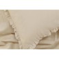 Venture Home Set da Letto Lias 200x150 cm Cotone Beige Venture Home Set da Letto Lias 200x150 cm Cotone Beige