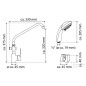 EISL Miscelatore Combinato per Vasca da Bagno-Lavabo SPEED II Cromato EISL Miscelatore Combinato per Vasca da Bagno-Lavabo SPEED II Cromato