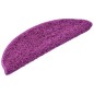 Tappetini per Scale 5 pz 56x17x3 cm Viola Tappetini per Scale 5 pz 56x17x3 cm Viola