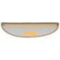 Tappetini per Scale 15 pz Beige 65x21x4 cm