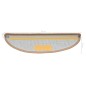 Tappetini per Scale 10 pz 56x17x3 cm Beige