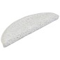 Tappetini per Scale 15 pz Bianchi 56x17x3 cm Tappetini per Scale 15 pz Bianchi 56x17x3 cm