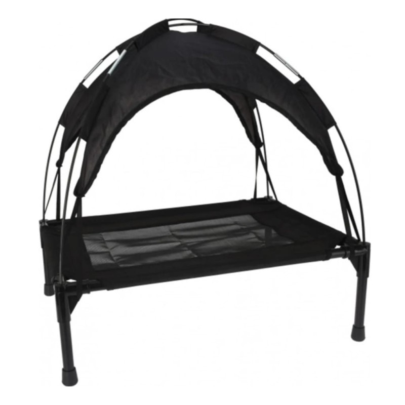 Pets Collection Letto/Tenda per Animali Domestici 60x45 cm Nero Pets Collection Letto/Tenda per Animali Domestici 60x45 cm Nero