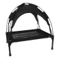 Pets Collection Letto/Tenda per Animali Domestici 60x45 cm Nero Pets Collection Letto/Tenda per Animali Domestici 60x45 cm Nero