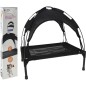 Pets Collection Letto/Tenda per Animali Domestici 60x45 cm Nero Pets Collection Letto/Tenda per Animali Domestici 60x45 cm Nero