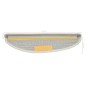 Tappetini per Scale 15 pz Bianchi 56x17x3 cm Tappetini per Scale 15 pz Bianchi 56x17x3 cm