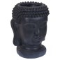 ProGarden Vaso Fiori Decorativo Figura di Buddha 25x26x35 cm Antracite ProGarden Vaso Fiori Decorativo Figura di Buddha 25x26x35 cm Antracite