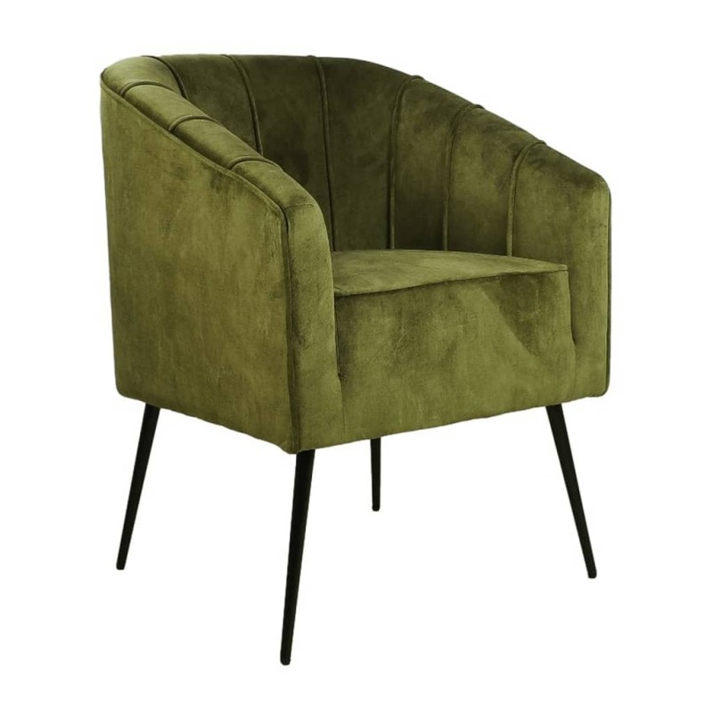 HSM Collection Sedia da Pranzo Chester Verde Oliva HSM Collection Sedia da Pranzo Chester Verde Oliva