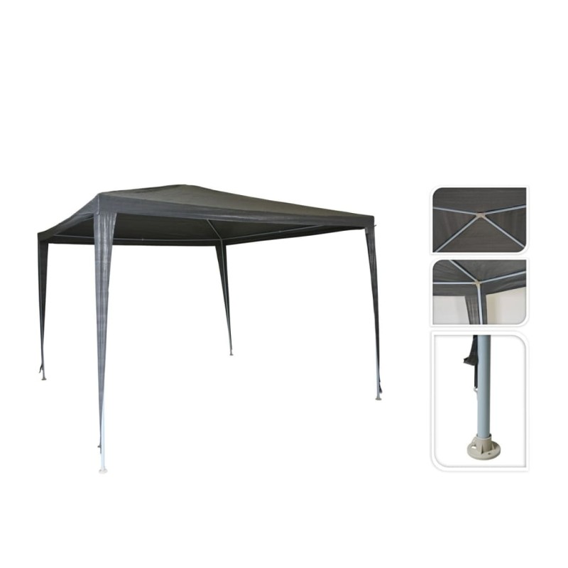 ProGarden Tenda da Festa 300x300x245 cm Grigia ProGarden Tenda da Festa 300x300x245 cm Grigia