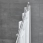 Kleine Wolke Barra Telescopica per Tenda Doccia 125-220 cm Cromata Kleine Wolke Barra Telescopica per Tenda Doccia 125-220 cm Cromata