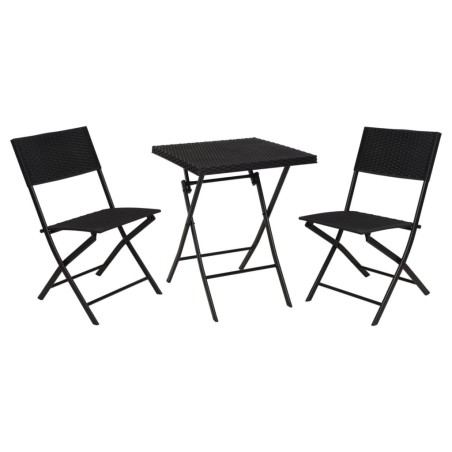 ProGarden Set Bistrò da Giardino 3 pz Motivo in Vimini