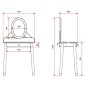 Vipack Toeletta per Bambini Billy con Specchio Bianca in Legno Vipack Toeletta per Bambini Billy con Specchio Bianca in Legno
