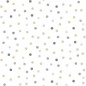 Noordwand Carta Parati Mondo baby Confetti Dots Bianco, Grigio e Beige