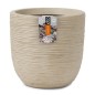 Capi Fioriera Rotonda Waste Rib 43x41 cm Beige Terrazzo Capi Fioriera Rotonda Waste Rib 43x41 cm Beige Terrazzo