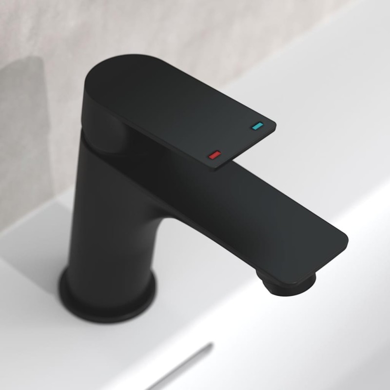 SCHÜTTE Miscelatore per Lavabo BOSTON Nero Opaco SCHÜTTE Miscelatore per Lavabo BOSTON Nero Opaco